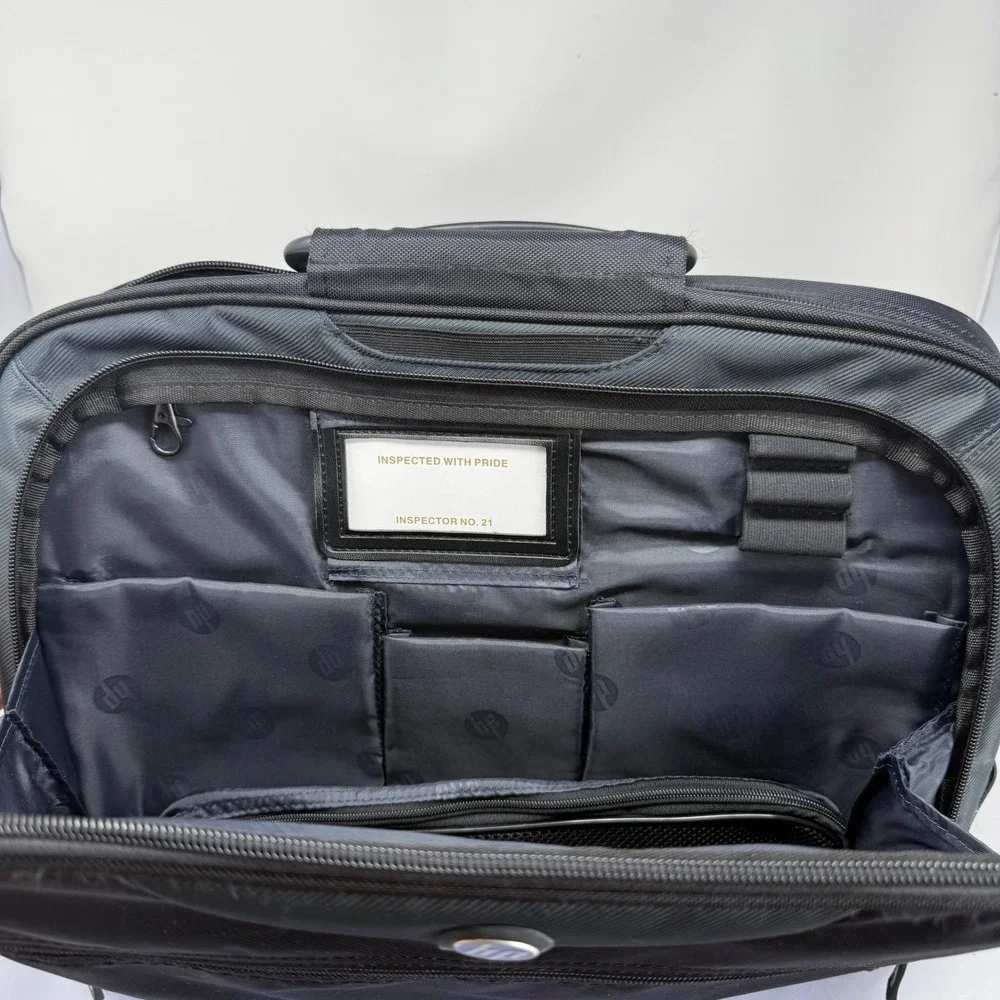 HP‎ Laptop Briefcase Case Messenger Bag Unisex  Black Workwear Padded Travel Pro
